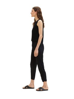 TOM TAILOR Stoffhose Cropped Loose Fit Hose