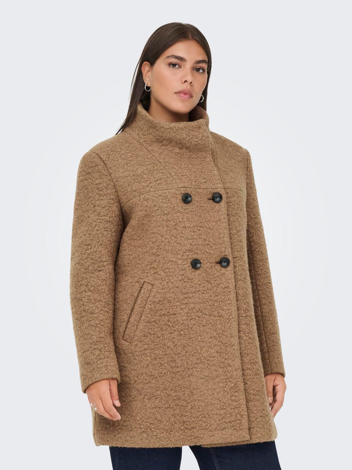 ONLY CARMAKOMA Kurzmantel CARNEWSOPHIA WOOL COAT günstig online kaufen