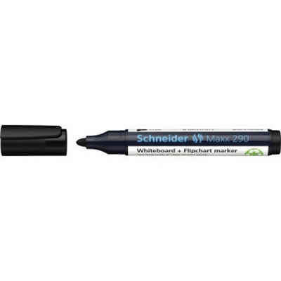 Schneider Whiteboard Marker Boardmarker MAXX 290 Rundspitze schwarz