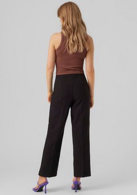 Vero Moda Anzughose VMSANDY HW STRAIGHT ANKLE PANT NOOS mit Stretch