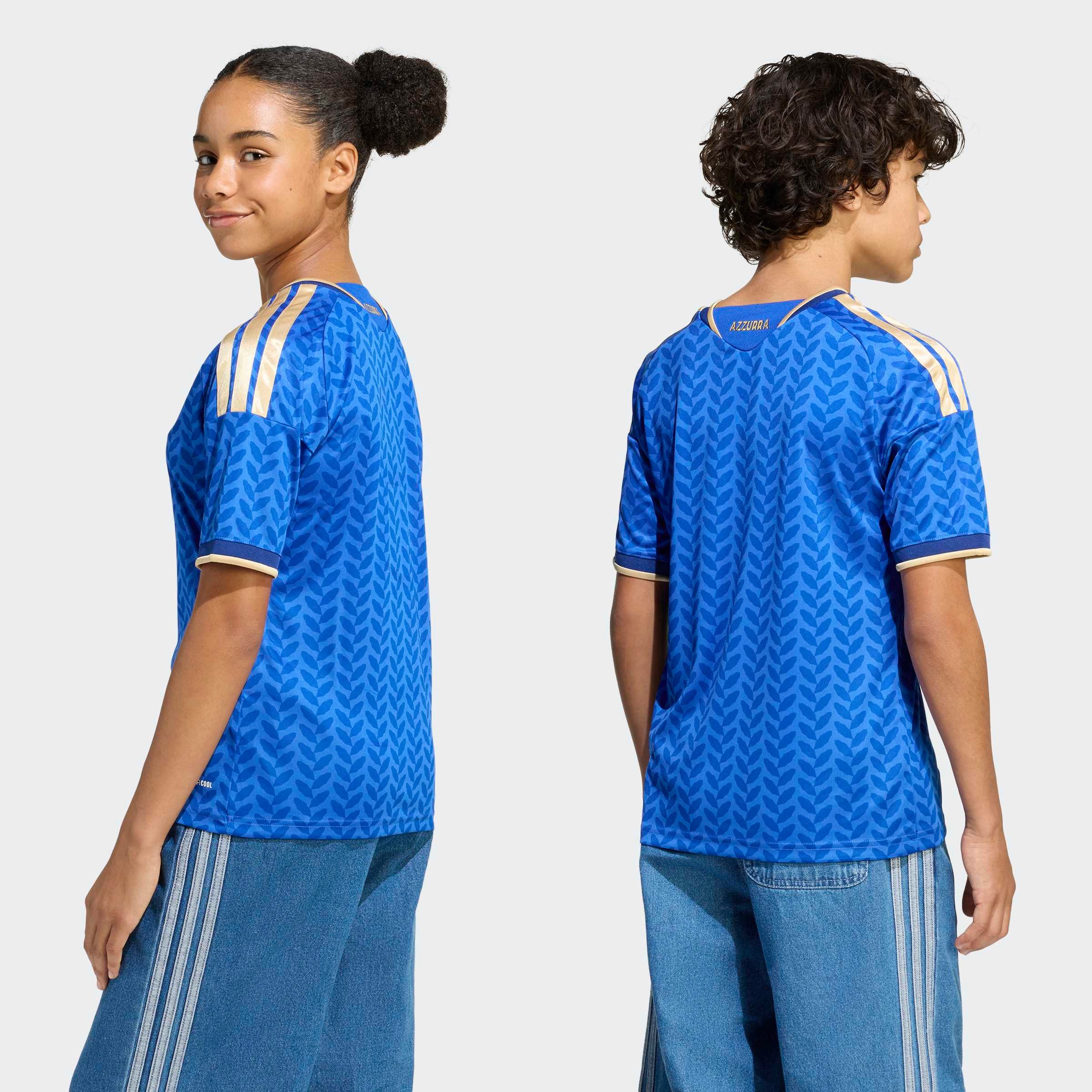 adidas Performance Fußballtrikot FIGC H JSY Y mit Climacool-Material, schmal geschnitten