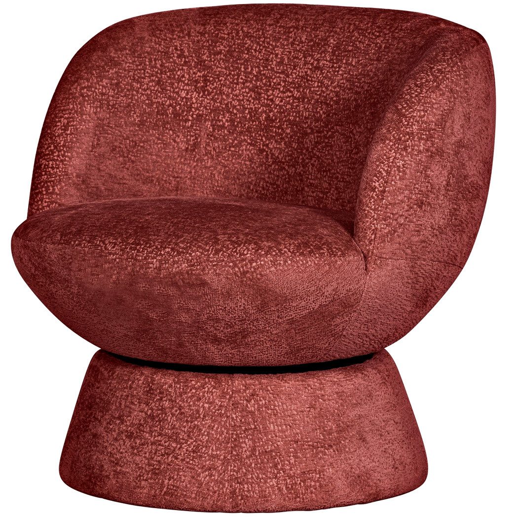 BePureHome Drehsessel Drehsessel Shuffle - Chenille Ruby