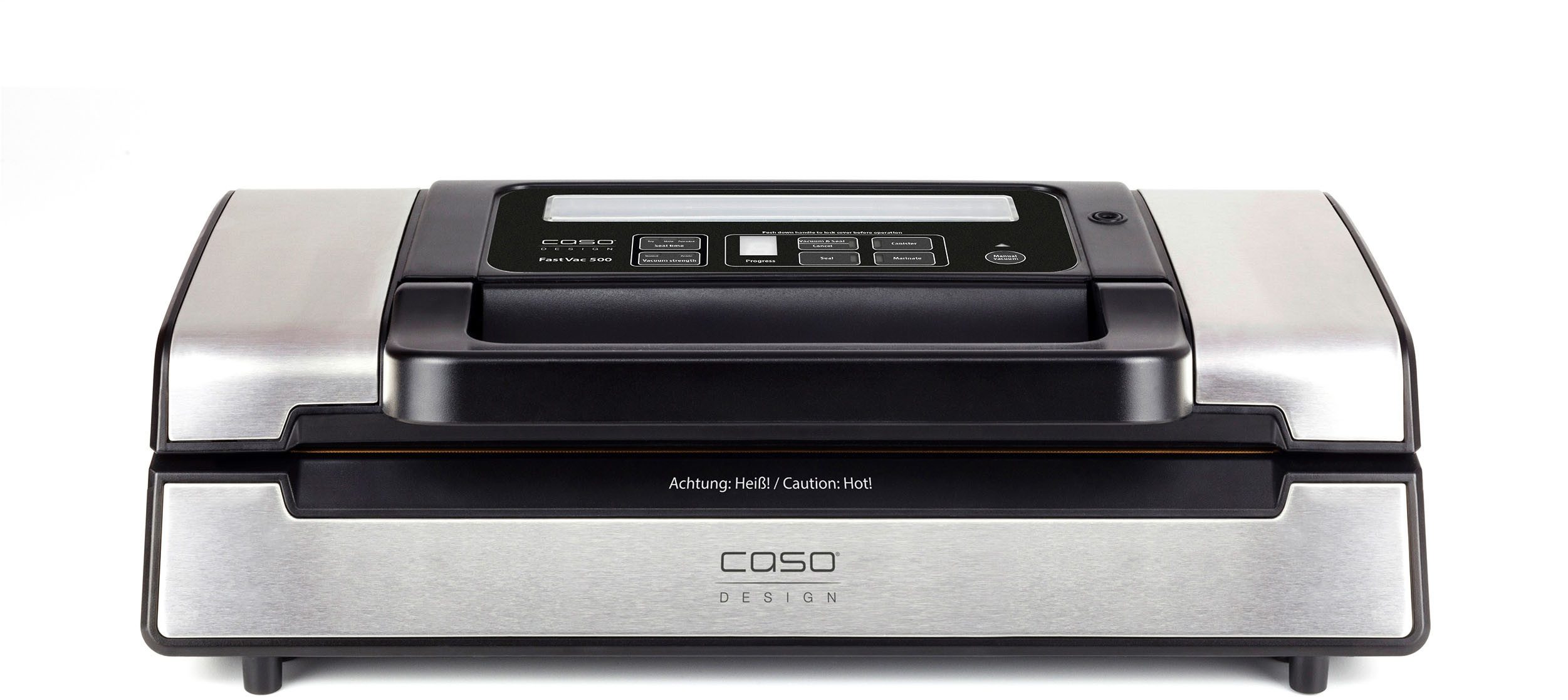 Caso Vakuumierer 1409 FastVAC500, 130W, mit 2 Folienrollen zum sofortigen Ausprobieren