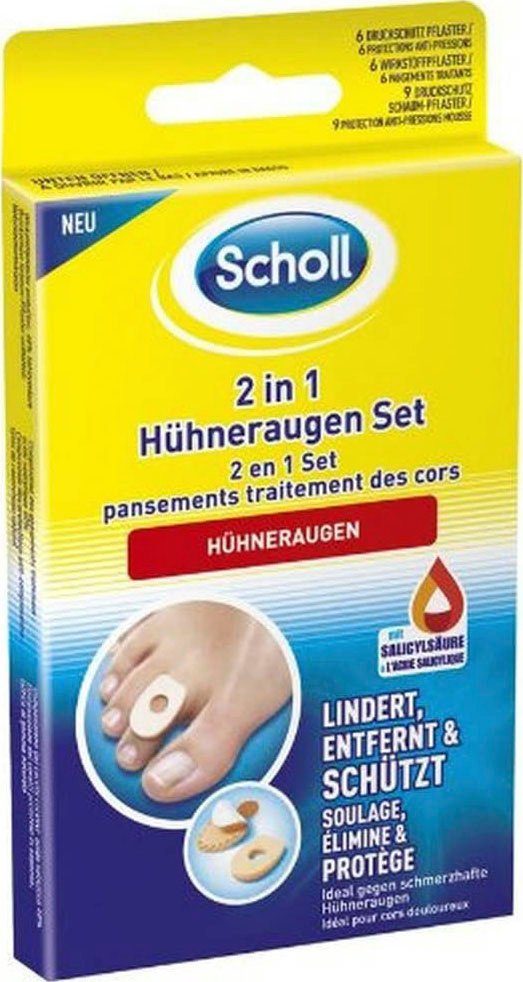 Scholl Hühneraugenpflaster 2 in 1 (Set, 21 St)