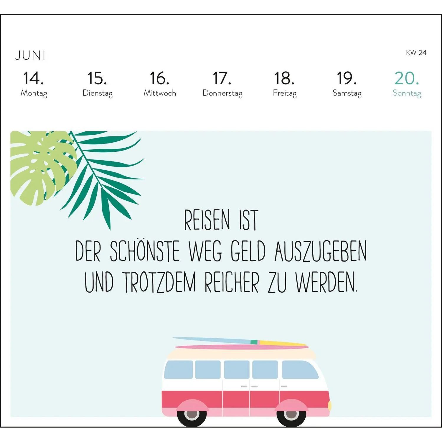 Schreibtischkalender Postkartenkalender 2027: In dubio Prosecco