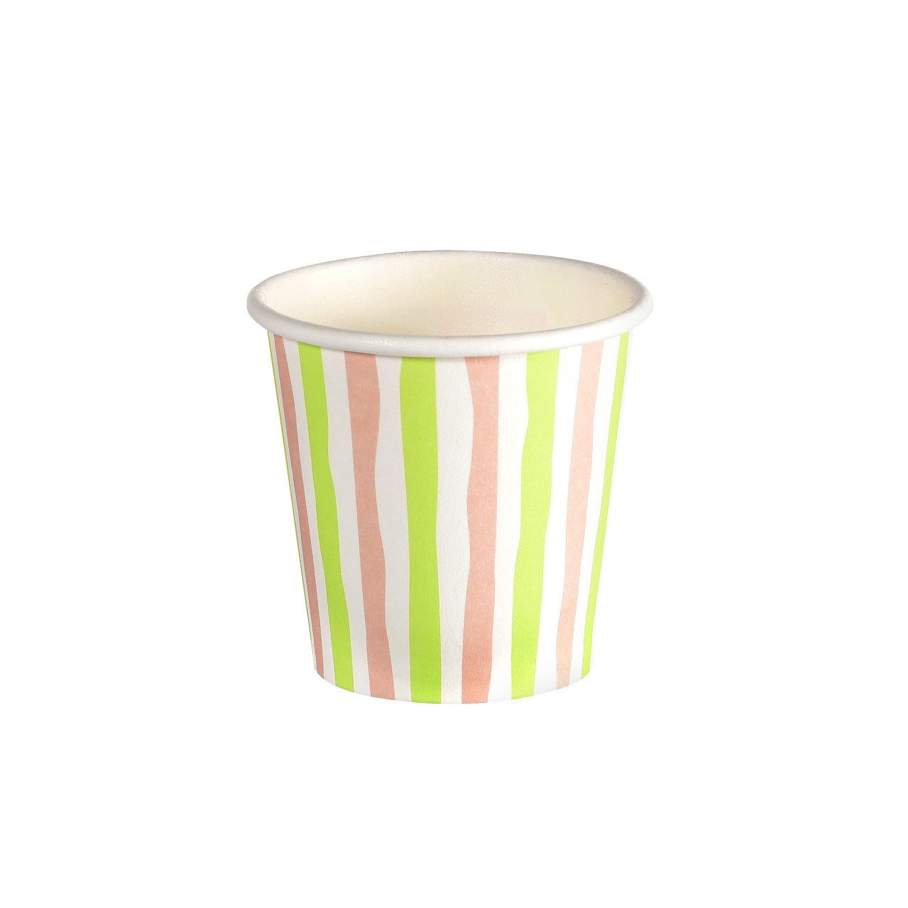 Duni Schnapsglas Duni Бокалы для шнапса Pappe Bio Stripes multi bunt 60, PP