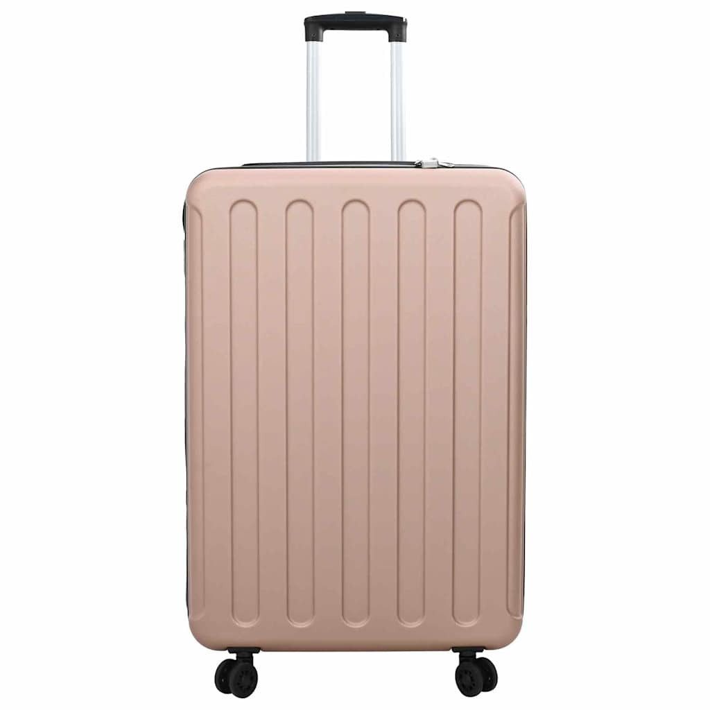 vidaXL Trolley Koffer mit Schloss Roségold 50 x 30 x 76 cm ABS Kunststoff