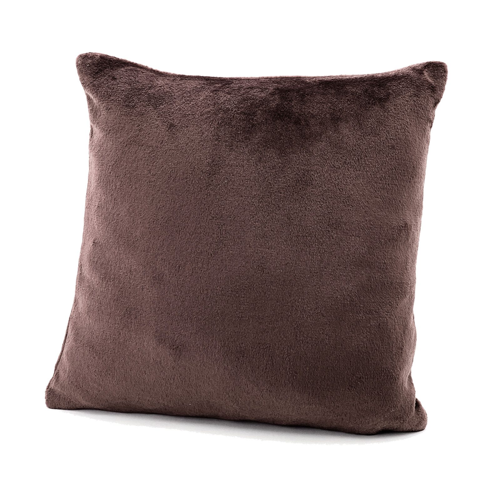 heimtexland Dekokissen Flanell Soft Kuschelkissen Plüsch Kissenbezug, super weich und flauschig, Allergiker geeignet, atmungsaktiv