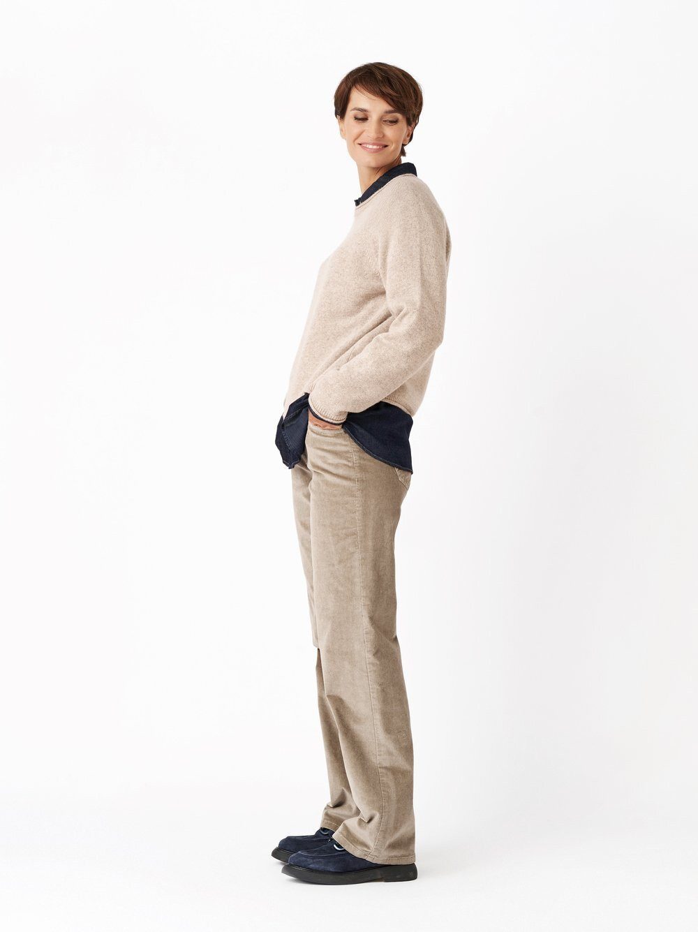 TONI Palazzohose Liv aus samtweichem Cord günstig online kaufen