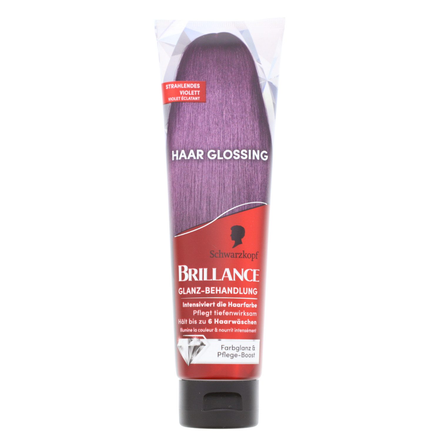 Schwarzkopf Haarmaske Schwarzkopf Brillance Glossing Strahlendes Violett 150ml Haarmaske
