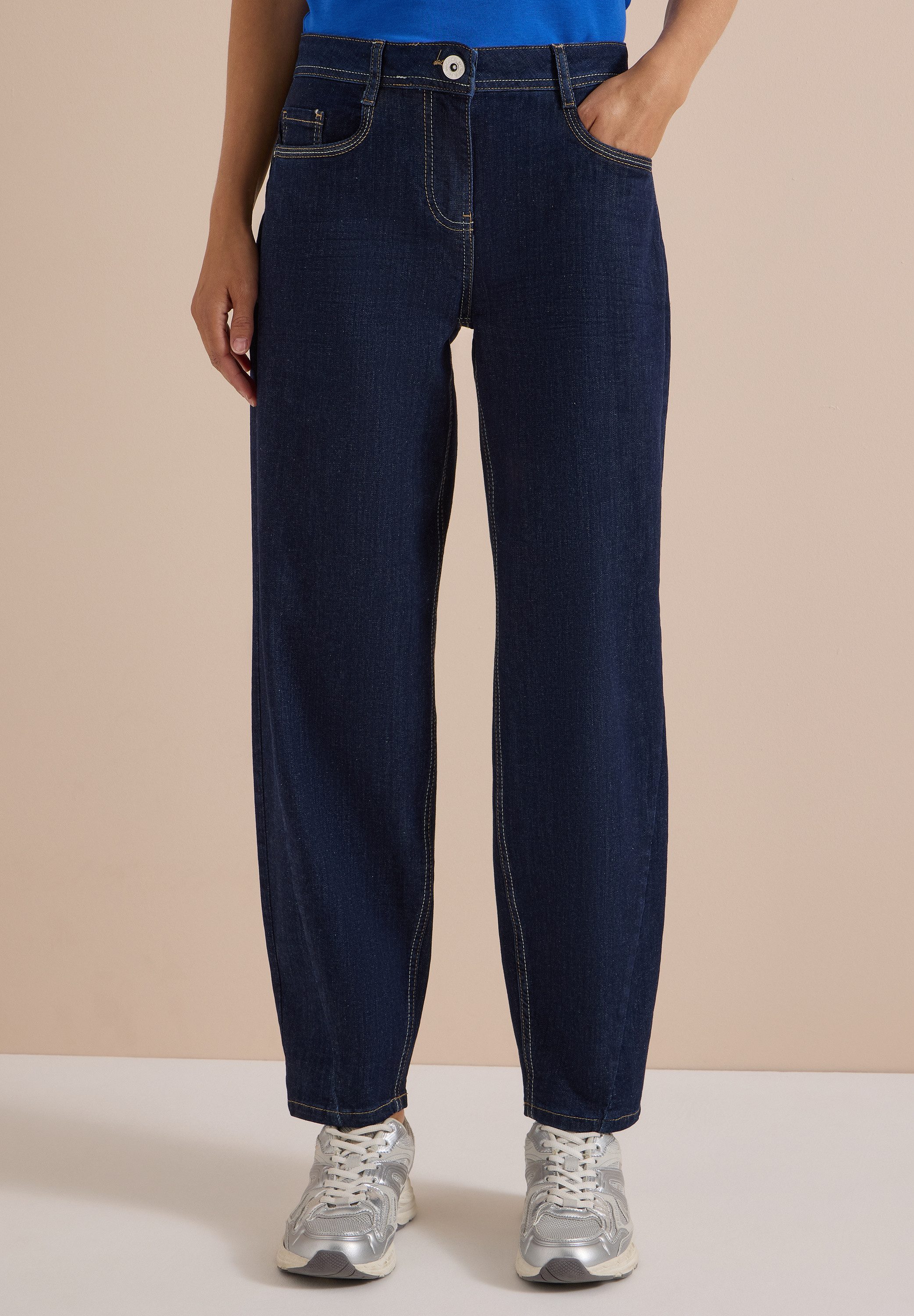 CECIL Loose-fit-Jeans High Waist