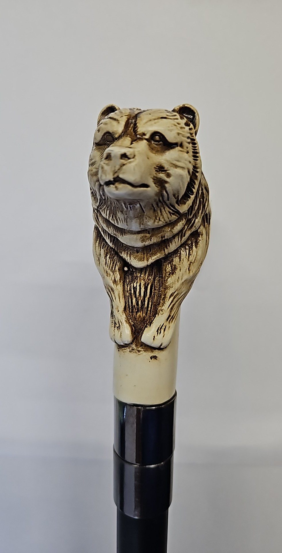 Couchcenter Gehstock Gehstock Wanderstock Spazierstock Alu Metall Wolf Halloween Karneval, Sehr Stabil
