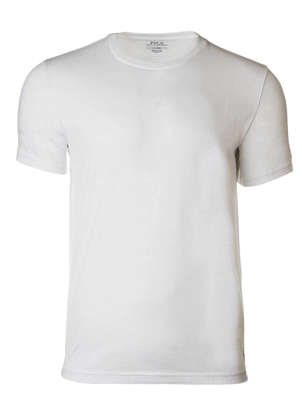 Polo Ralph Lauren T-Shirt Herren Kurzarmshirt - S/S Crew-Sleep Top, kurzes Weiß