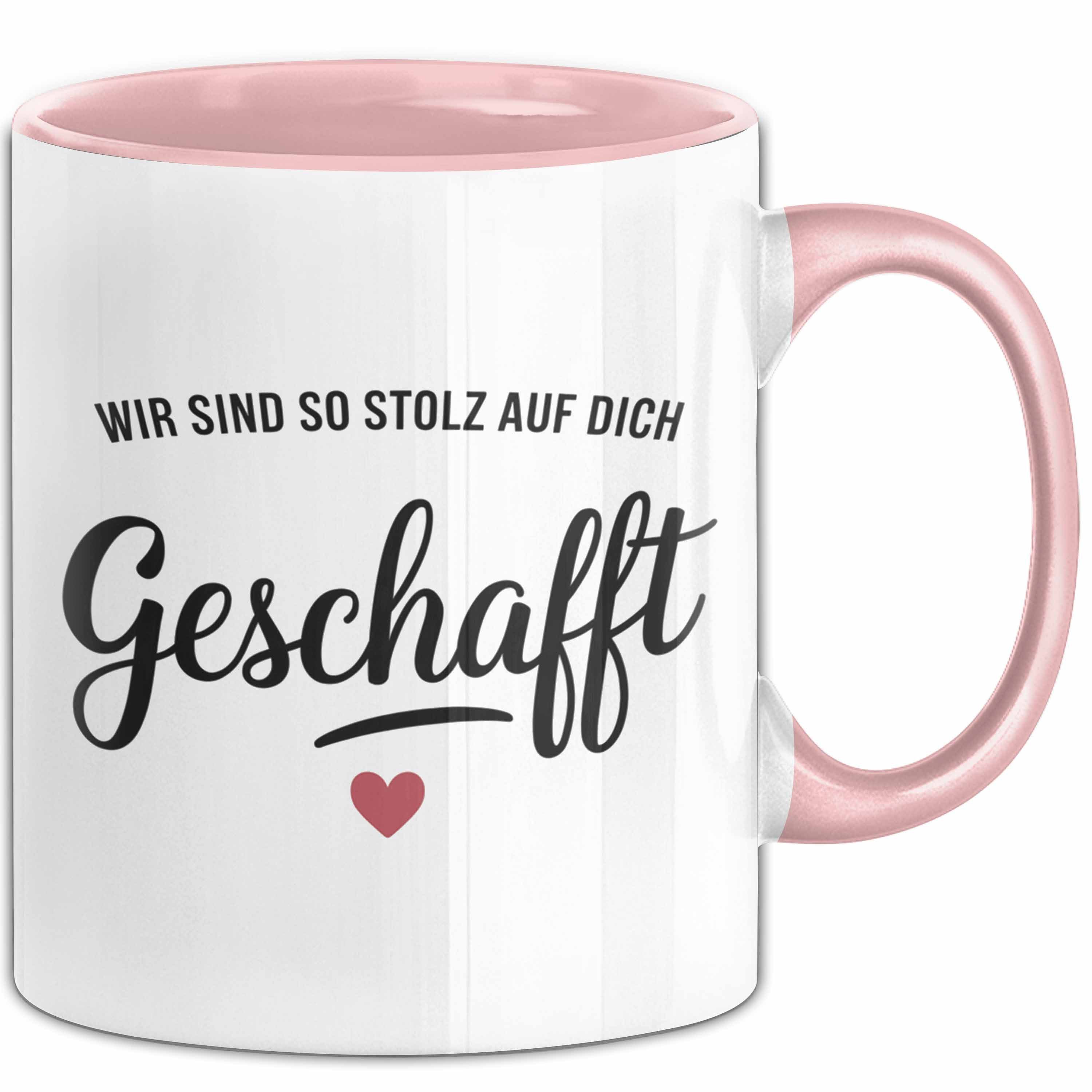 Trendation Tasse Schüler Abschluss Tasse Geschenk Lustige Geschenkidee Spruch Wir Sind, Keramik