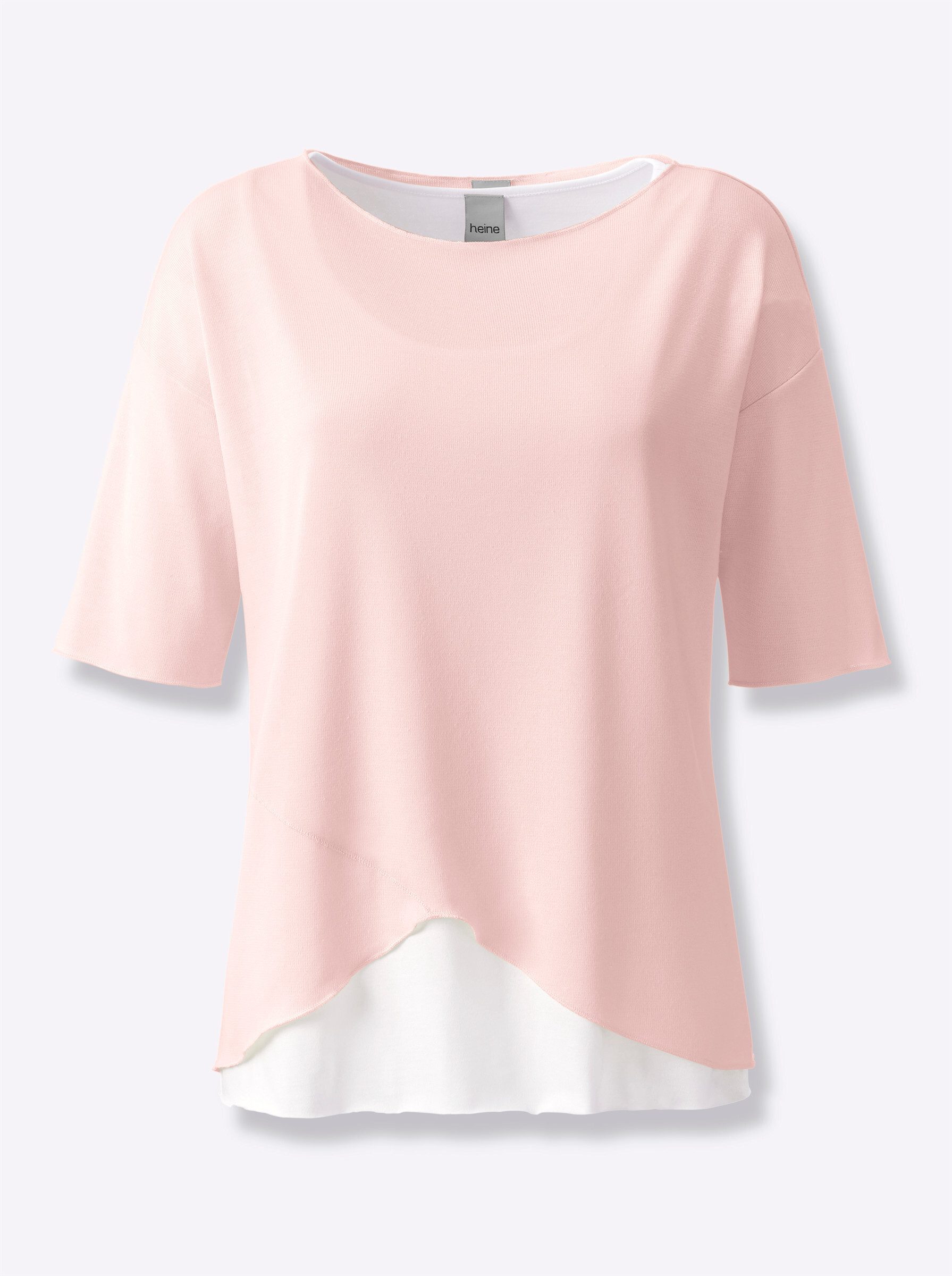 T-Shirt 2-in-1-Shirt 3/4-Arm
