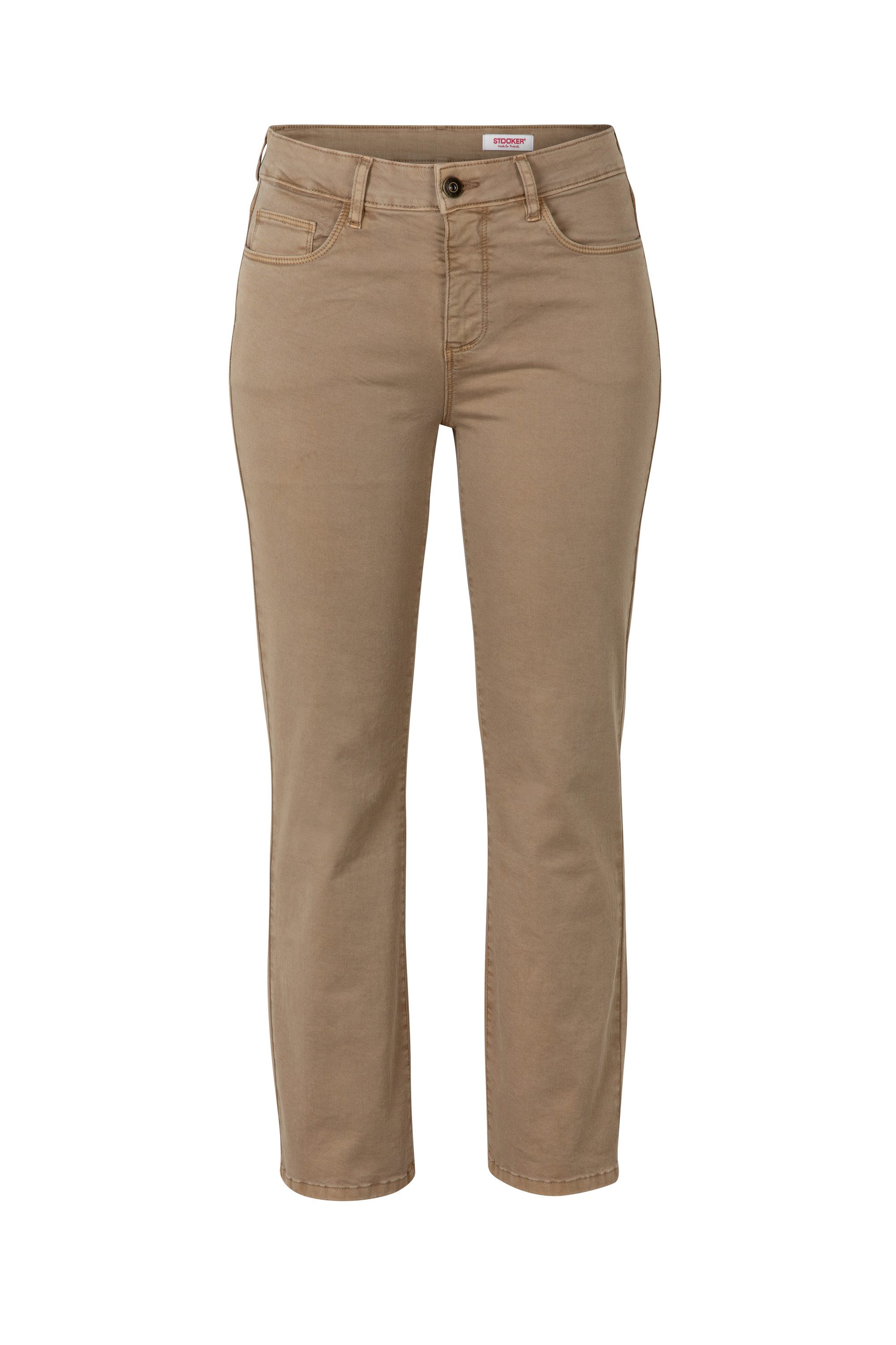 STOOKER WOMEN 5-Pocket-Jeans Zermatt Denim Straight Fit Jeans Straight Fit Casual Clean Wash Denim Jeans für Damen