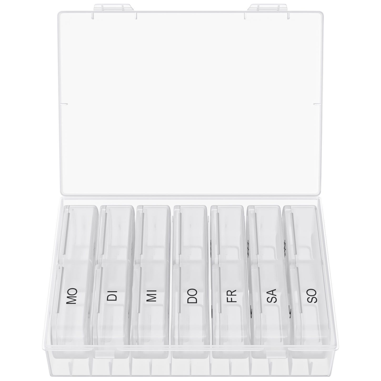 Pillendose Große Tablettenbox für 7 Tage