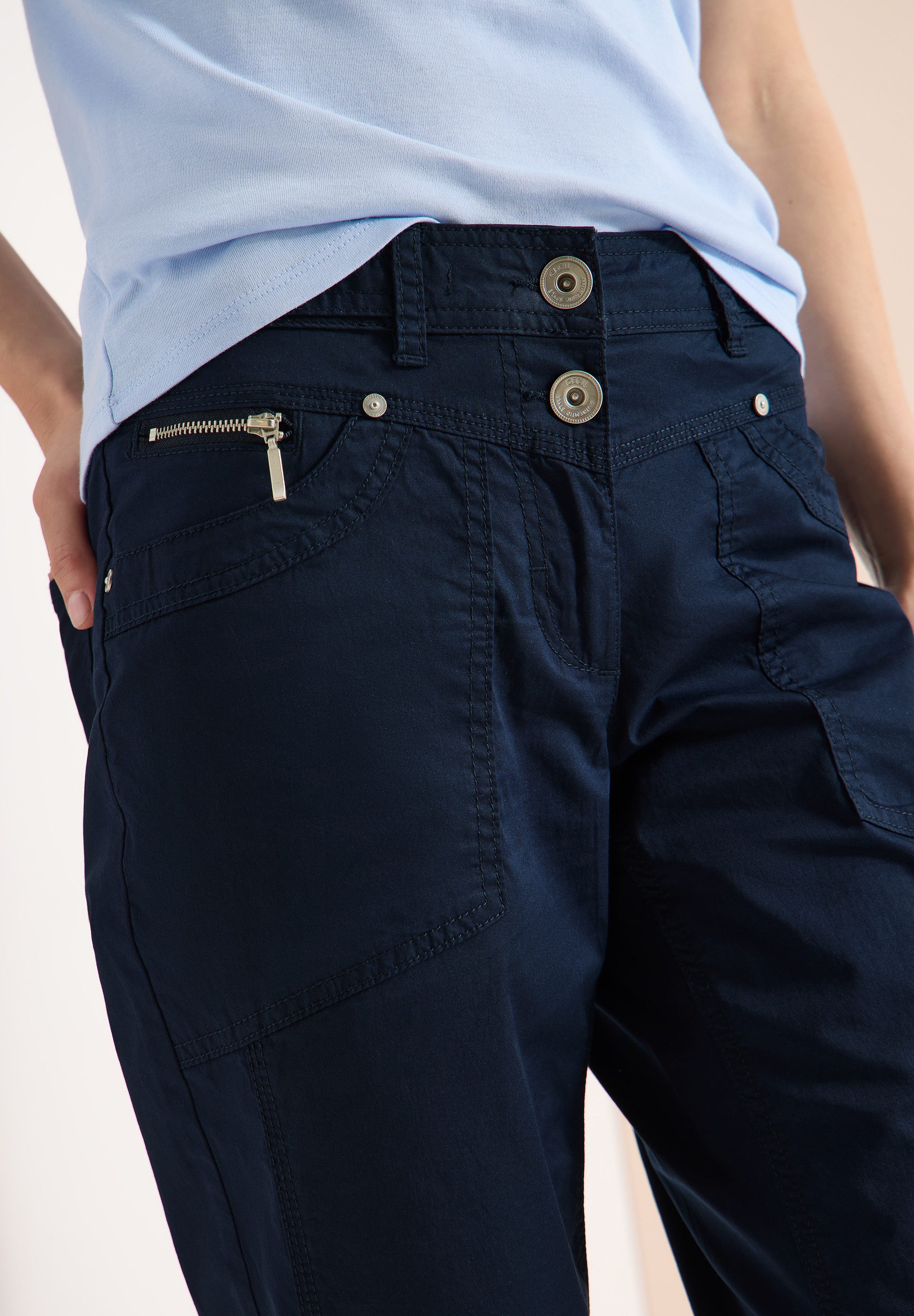 CECIL 3/4-Hose Style YorkStyle NewYork im Five-Pocket Style – Bild 4 von 5