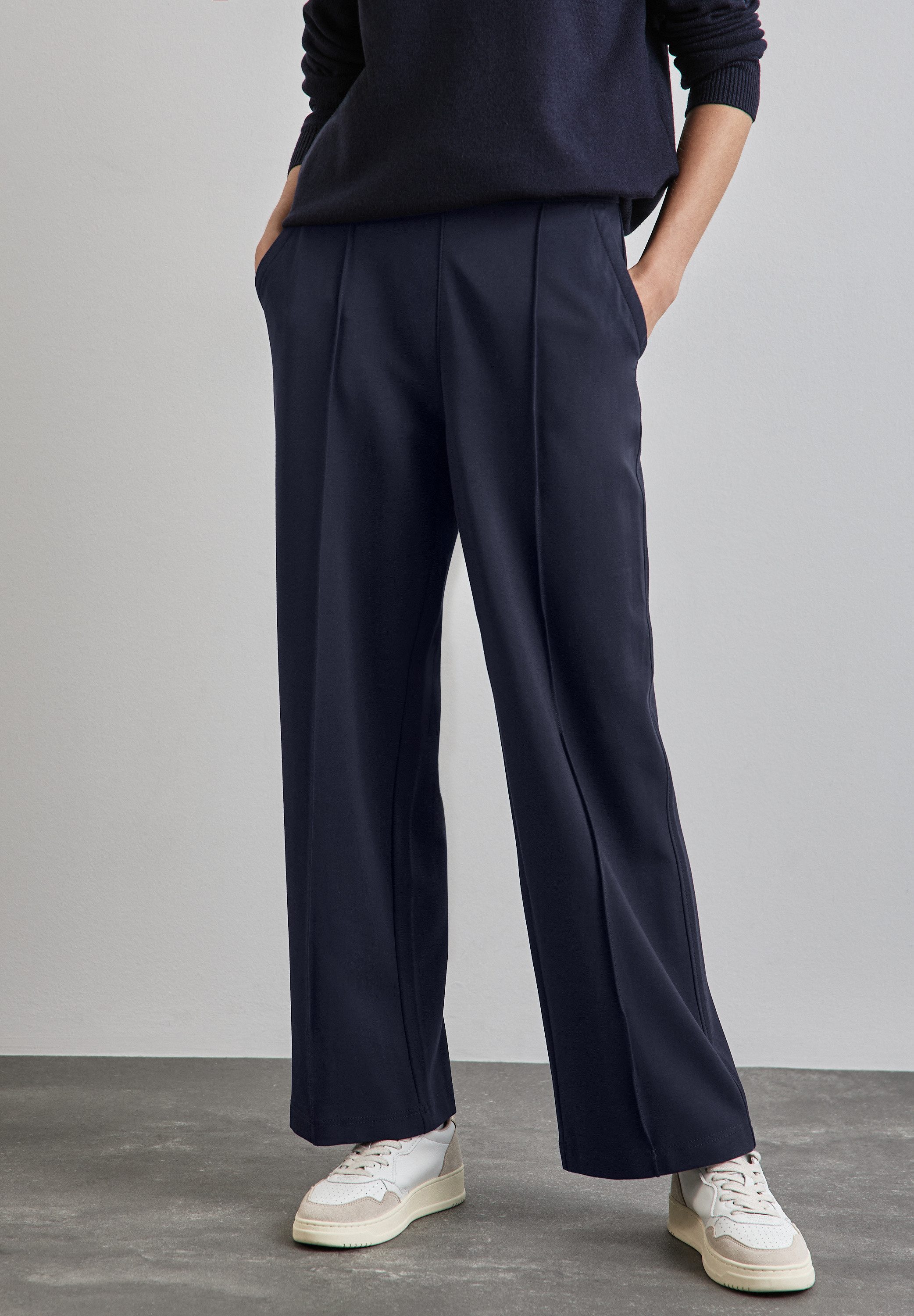STREET ONE Stoffhose, High Waist günstig online kaufen