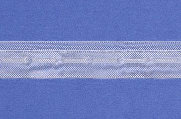 Raffrollo Falt - und Raffrollobänder, Raffrollozubehör / Breite: 26 mm / Farbe: transparent - L143, rewagi, Verkaufseinheit: 5 Meter