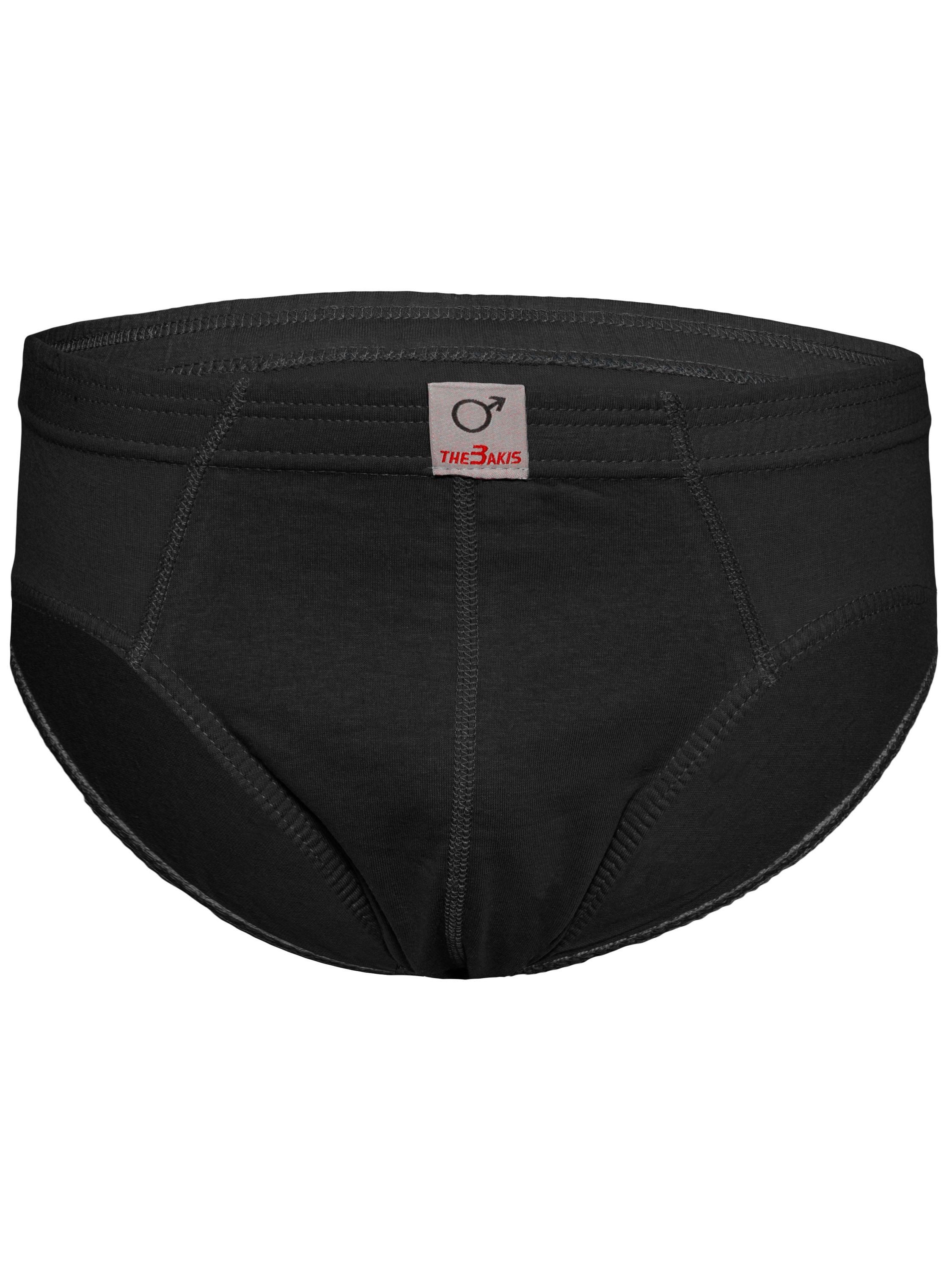 TEXEMP Slip 6er Pack Herren Slips Baumwolle Unterhosen Schlüpfer Unterwäsche S-6XL (Spar-Set, 6-St) 100% Baumwolle