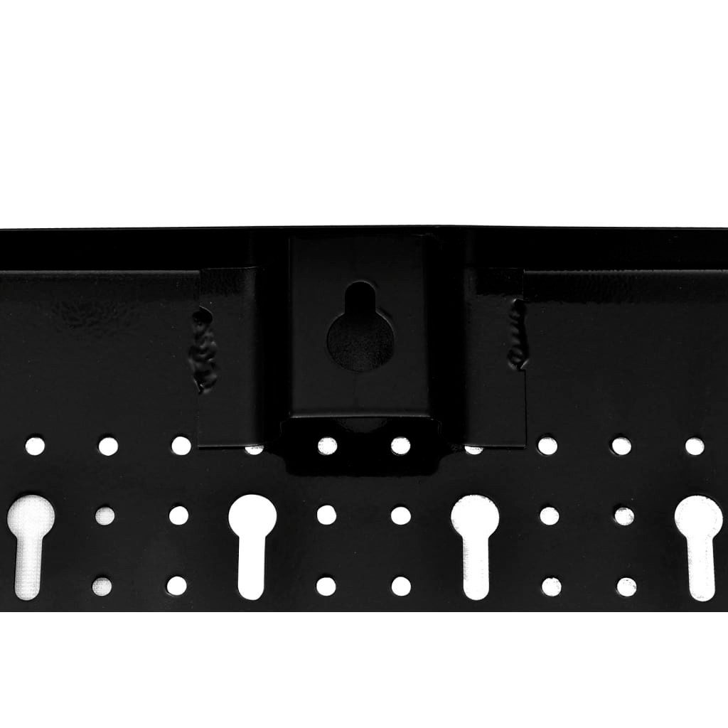 vidaXL Werkzeugschrank Werkzeughalter Lochwand