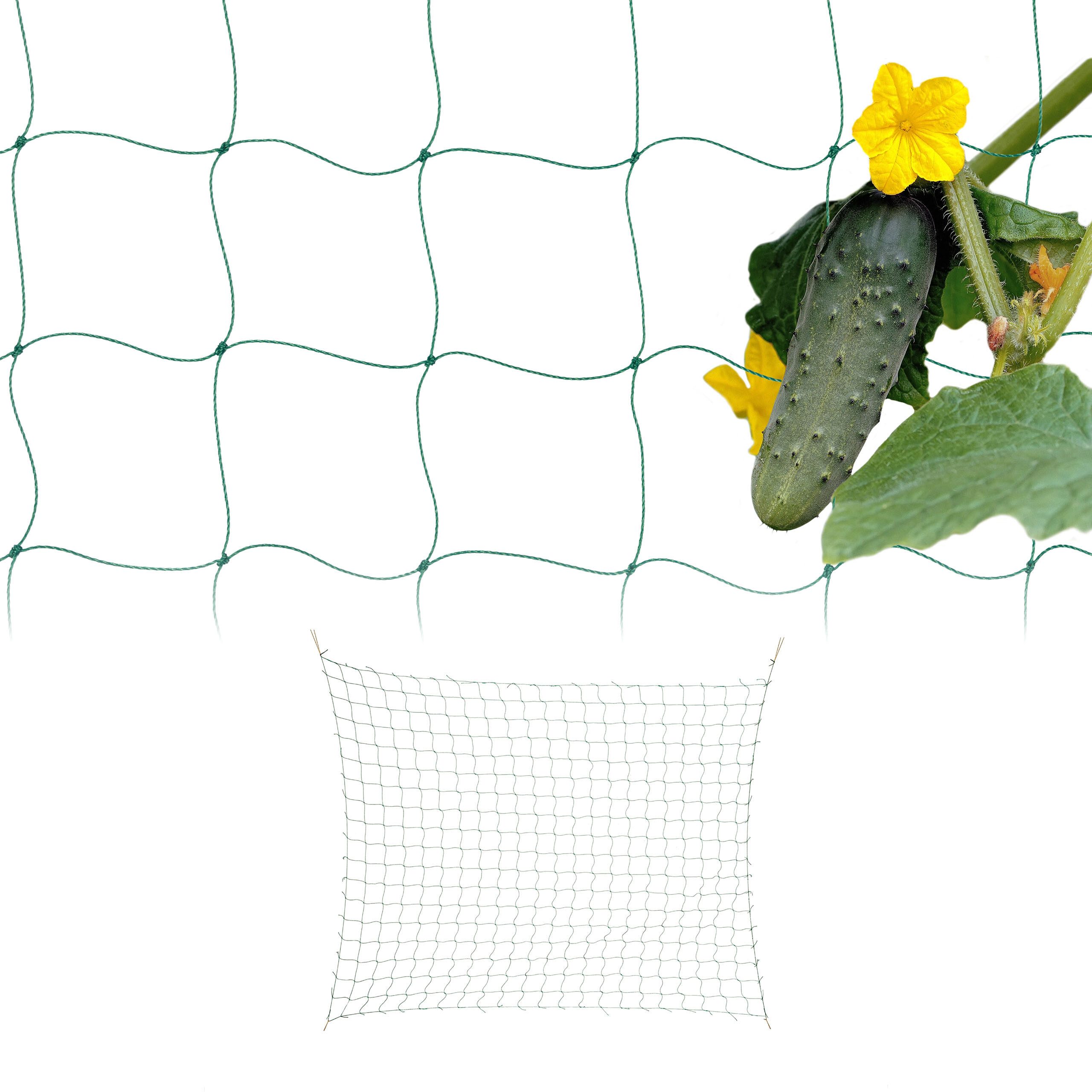 relaxdays Rankhilfe 2er Set Ranknetz 180 x 360 cm Set, 2 St., 2er Set