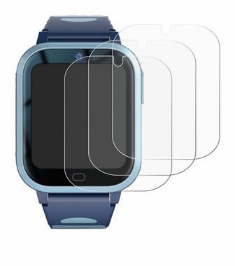 Savvies Schutzfolie für Fitonme 4G Smartwatch 2023, Displayschutzfolie, 18 Stück, Folie klar