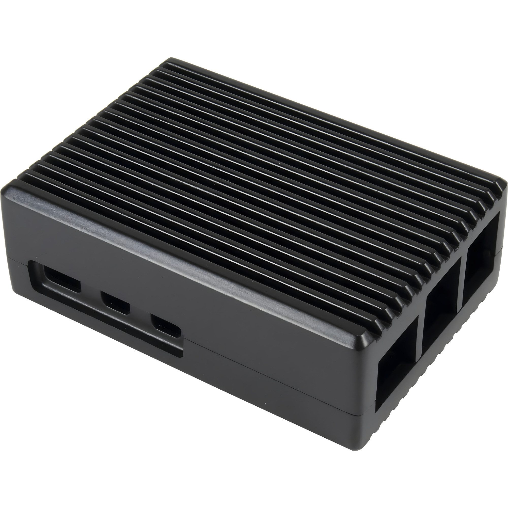 Inter-Tech PC-Gehäuse Inter-Tech ODS-739 Raspberry Alu Case, Gehäuse