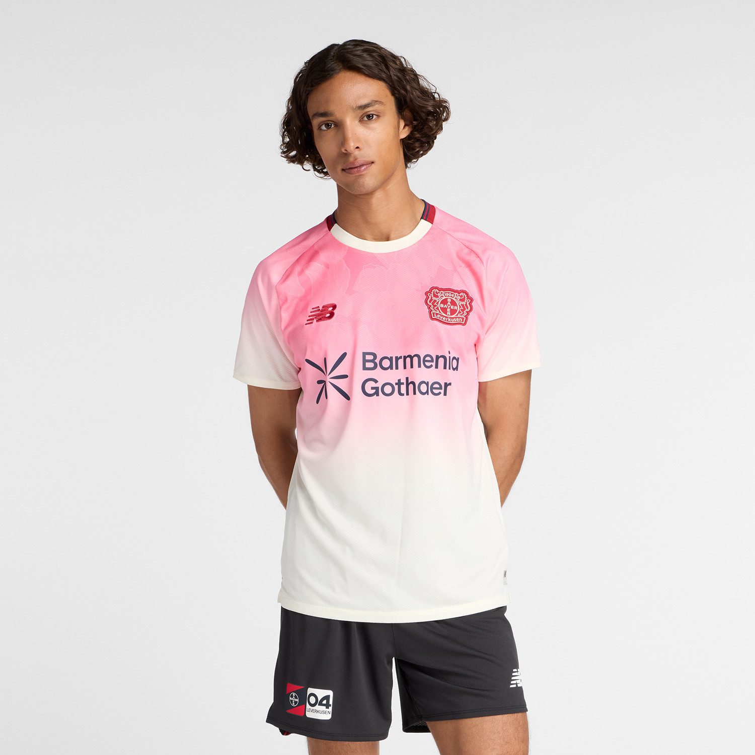 New Balance Fußballtrikot Bayer 04 Away Leverkusen Short Sleeve Jersey günstig online kaufen