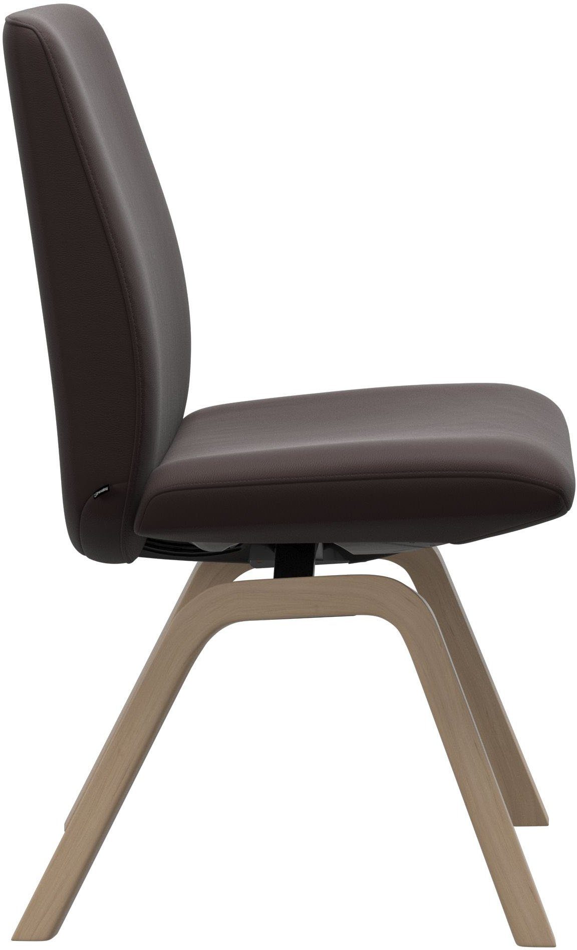 Beinen Low mit Laurel, Stressless® schräggestellten Eiche Back, natur Größe L, in Polsterstuhl