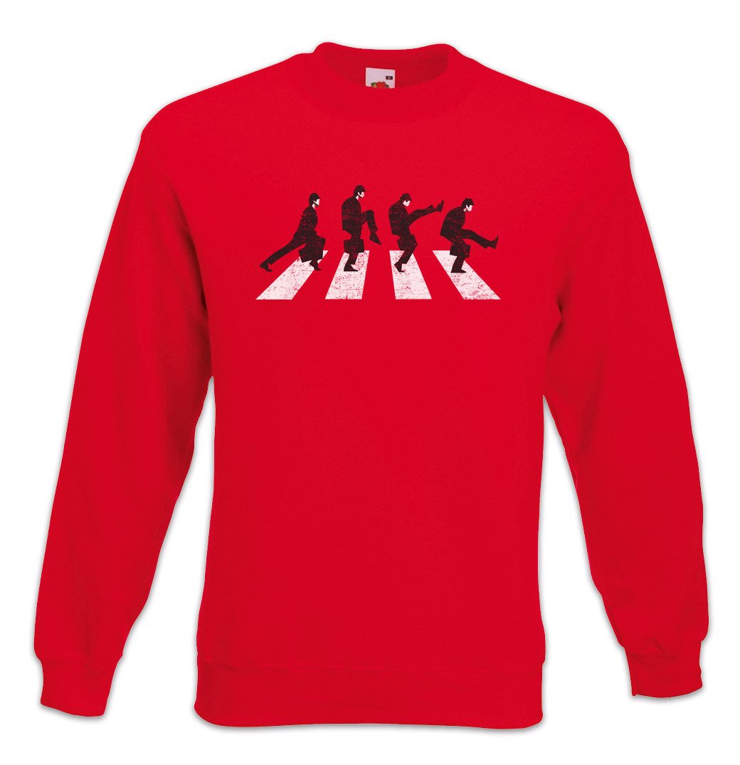 Urban Backwoods Sweatshirt Silly Walk Road Sweatshirt Monty Fun Ministry of Python Walks Fun (1-tlg) Ministerium für alberne Gänge