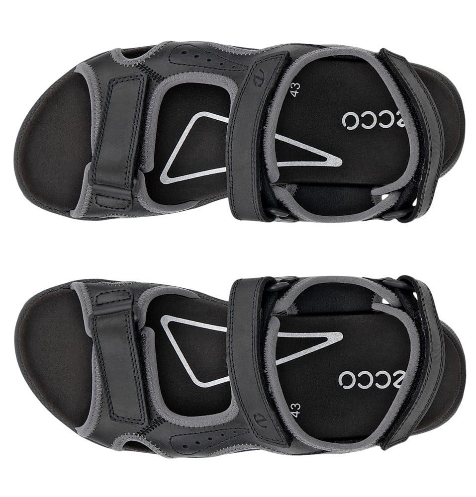 Ecco Hike 3 Strap (Leder) schwarz Herren Sandale günstig online kaufen