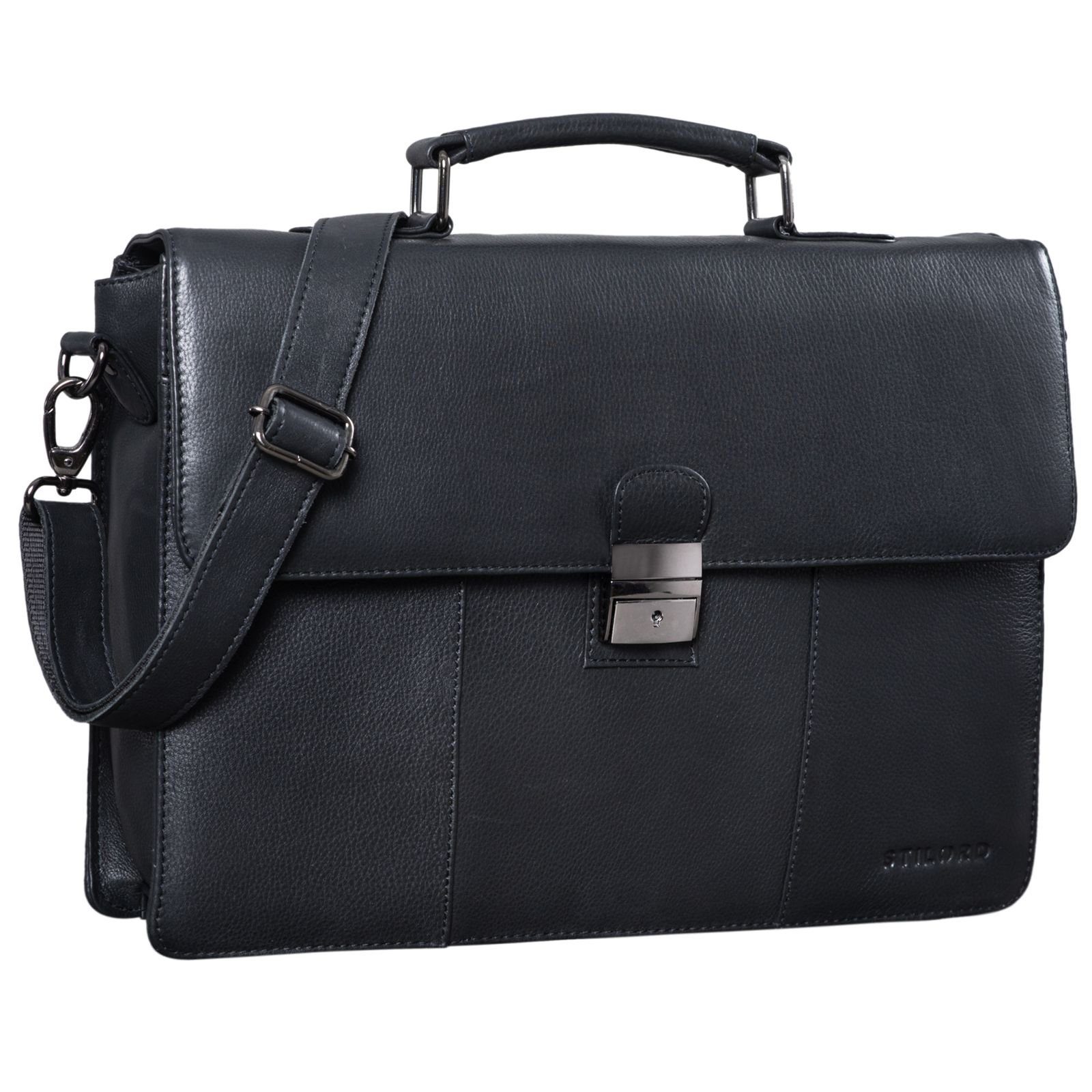 Laptoptasche "Ravenzia" Leder Aktentasche Herren Damen