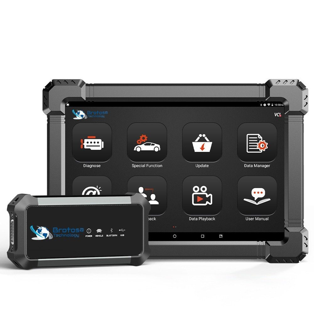 Brotos® Kfz-Diagnosegerät Auto-OBD2-Diagnose Tablet 980  Kfz-Bluetooth-Scan-Codeleser Kfz DIGITAL