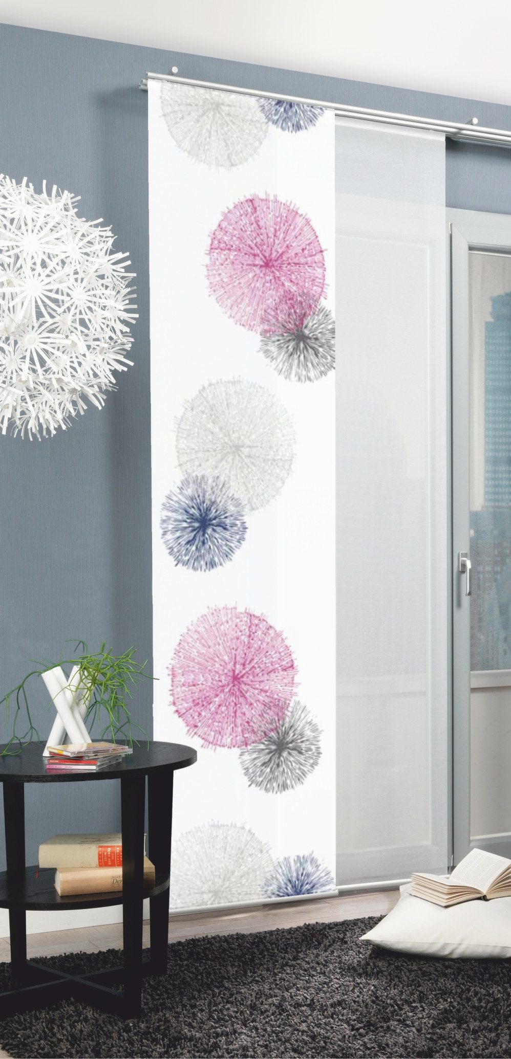 HOME WOHNIDEEN Schiebegardine 87999 Schiebegardine Digitaldruck RAWLINS aus günstig online kaufen