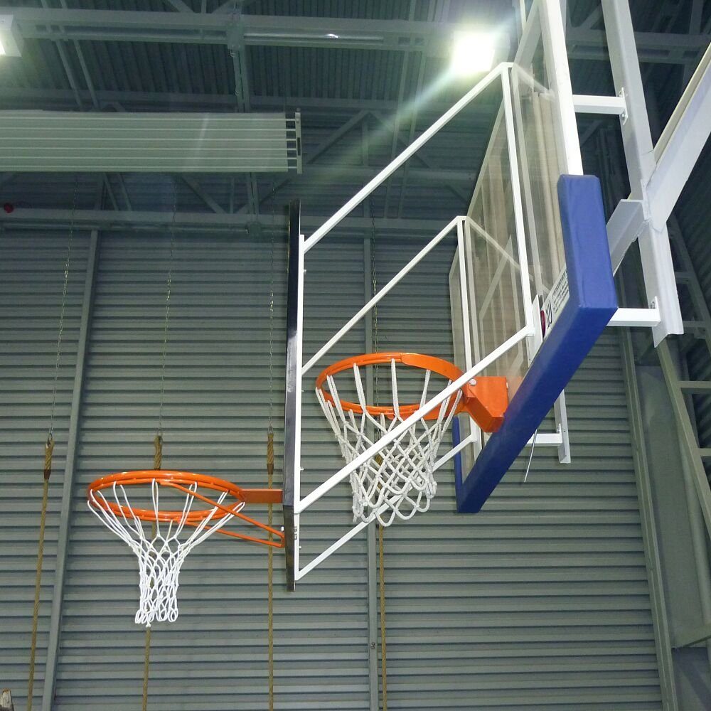 mit Sport-Thieme Mini, Für Hallen nicht höhenverstellbaren Korbanlagen Basketball-Aufsatzanlage Basketballständer
