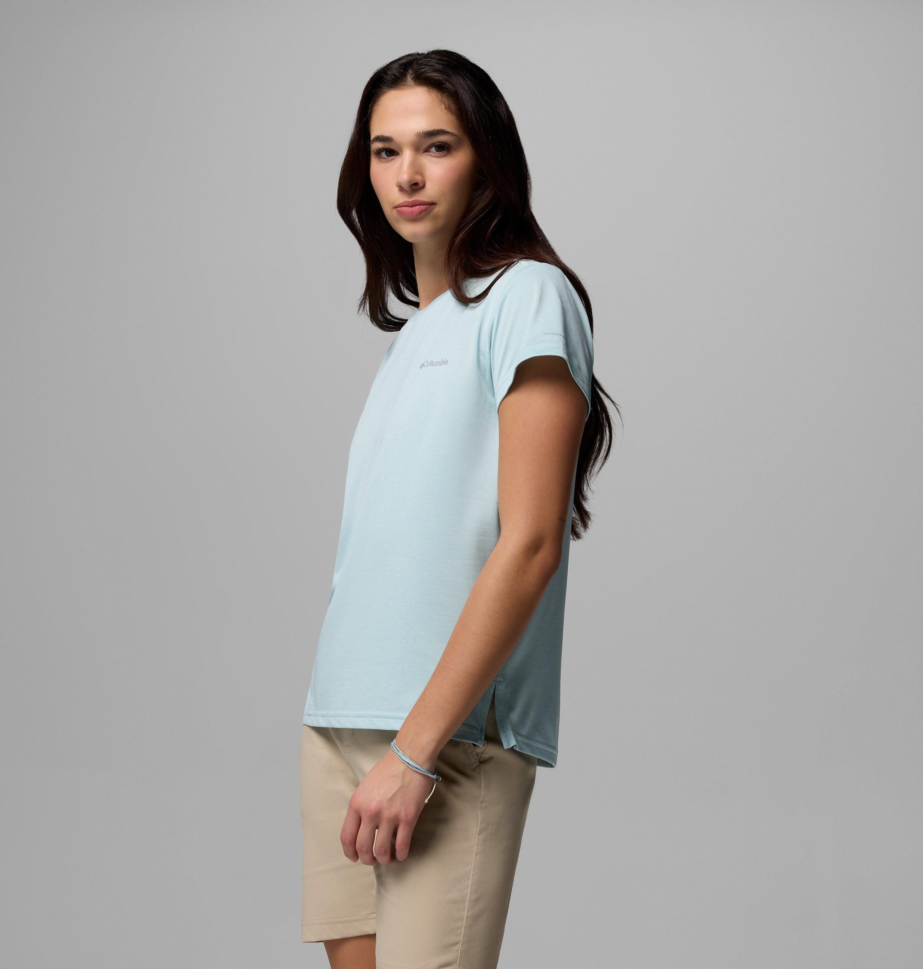 Columbia Funktionsshirt sportliche Passform, Kurzarm, für Outdoor-Aktivitäten