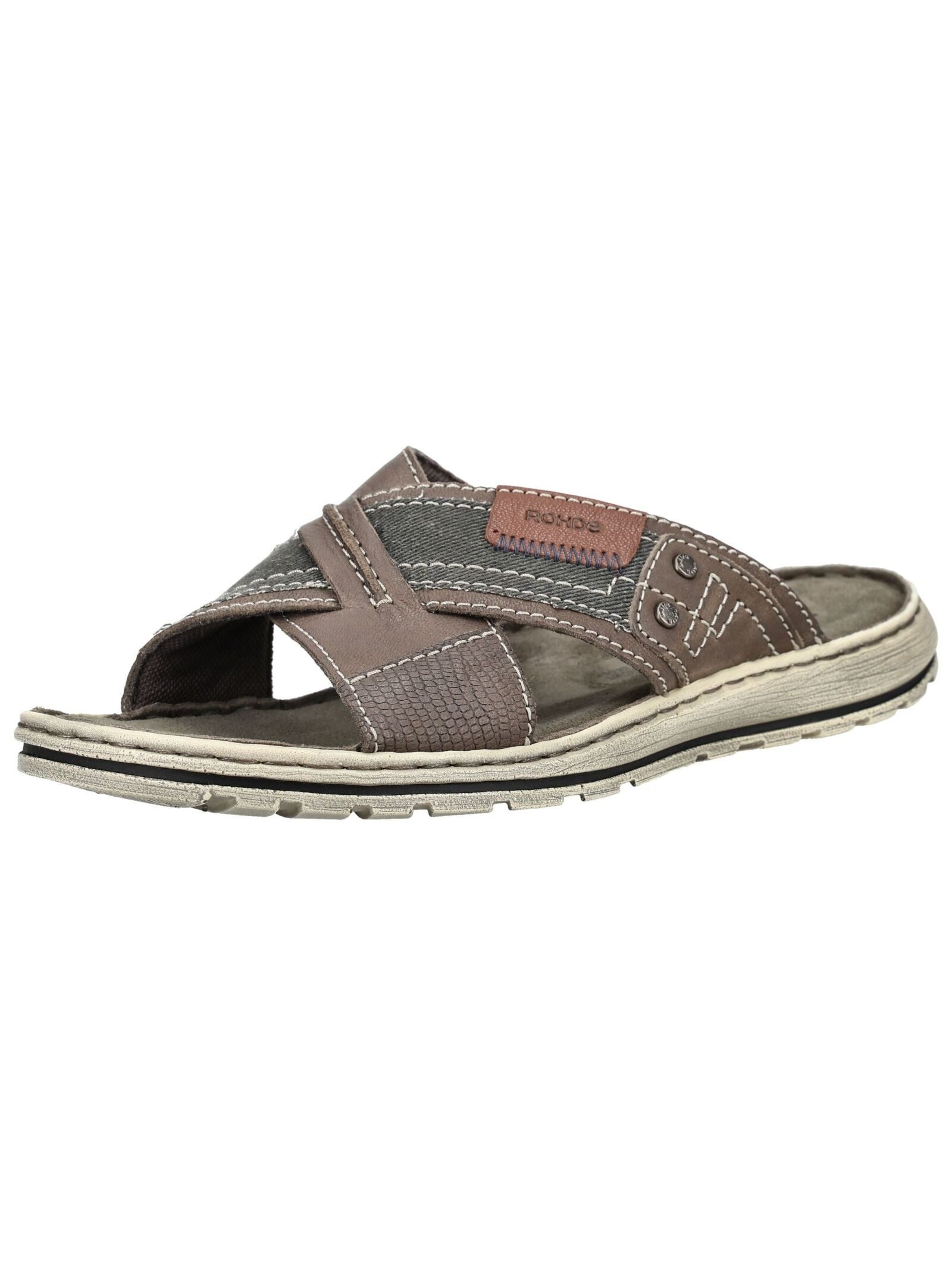 Rohde Rohde Pantoletten Veloursleder Pantolette