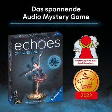 Ravensburger Spiel, Audio Mystery Spiel echoes - Die Tänzerin, Made in Europe; FSC® - schützt Wald - weltweit