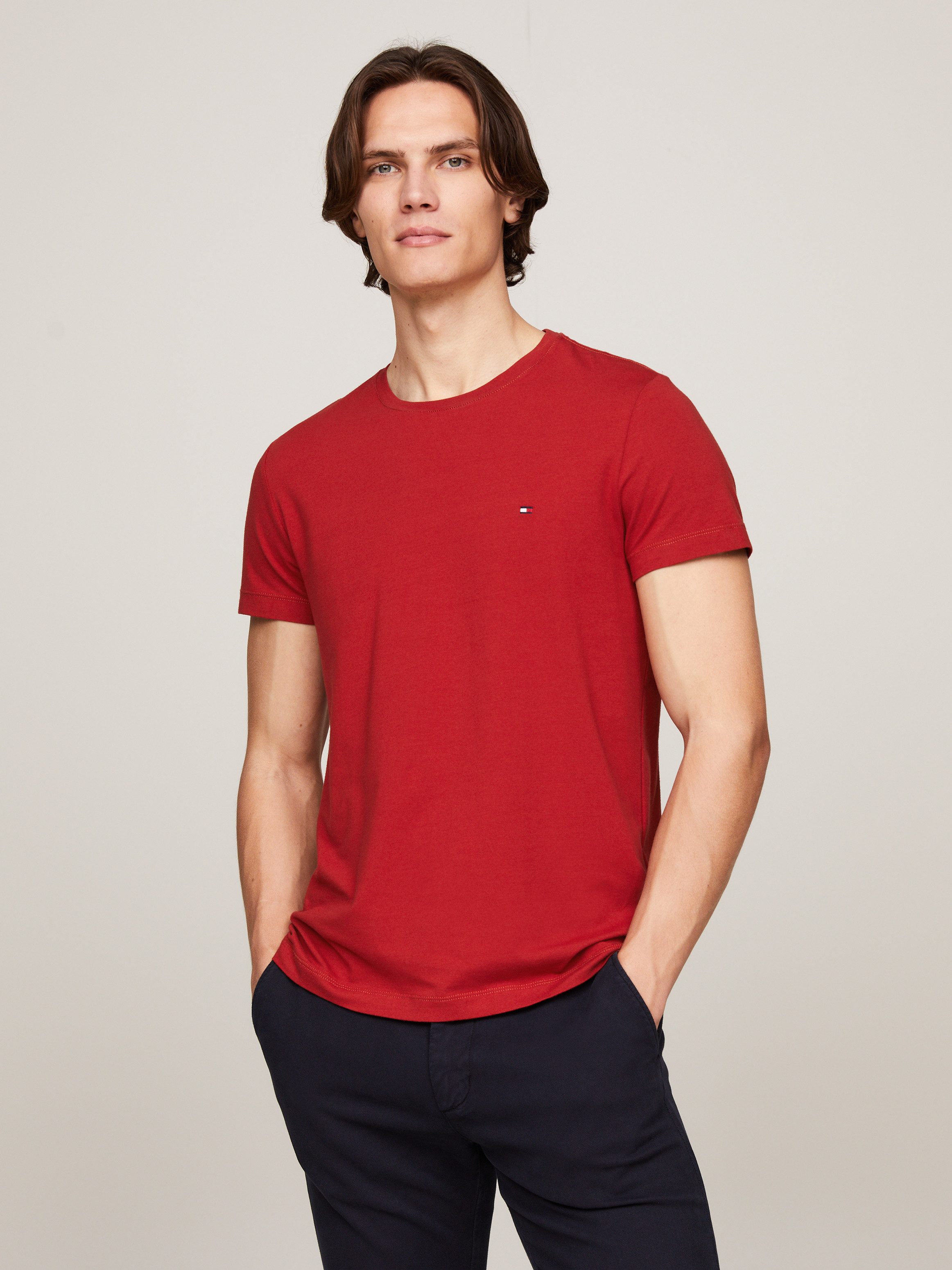 Tommy Hilfiger T-Shirt STRETCH SLIM FIT günstig online kaufen