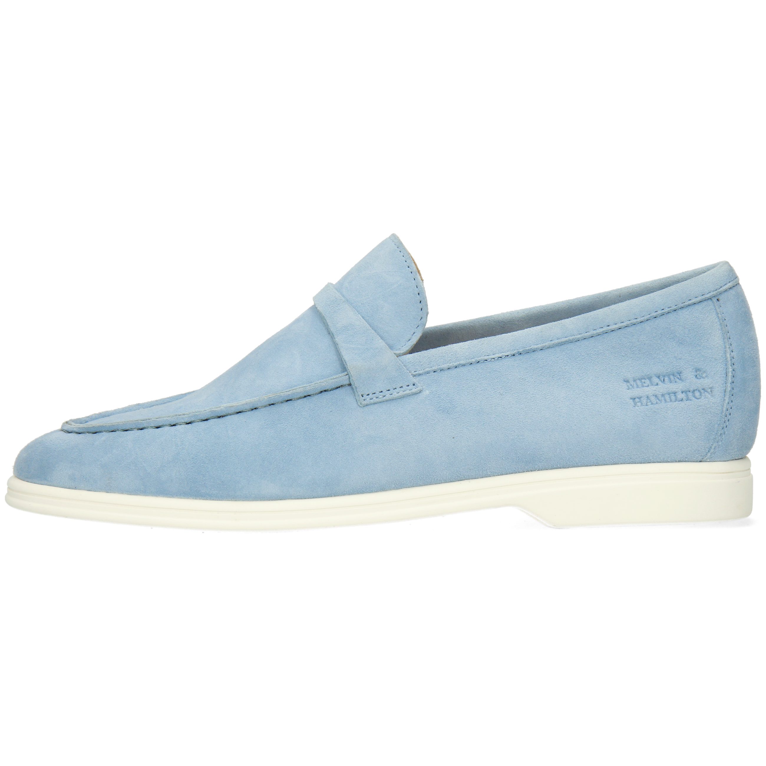 Adley Melvin Goat Sky Hamilton 3 Loafer Suede Accessory &