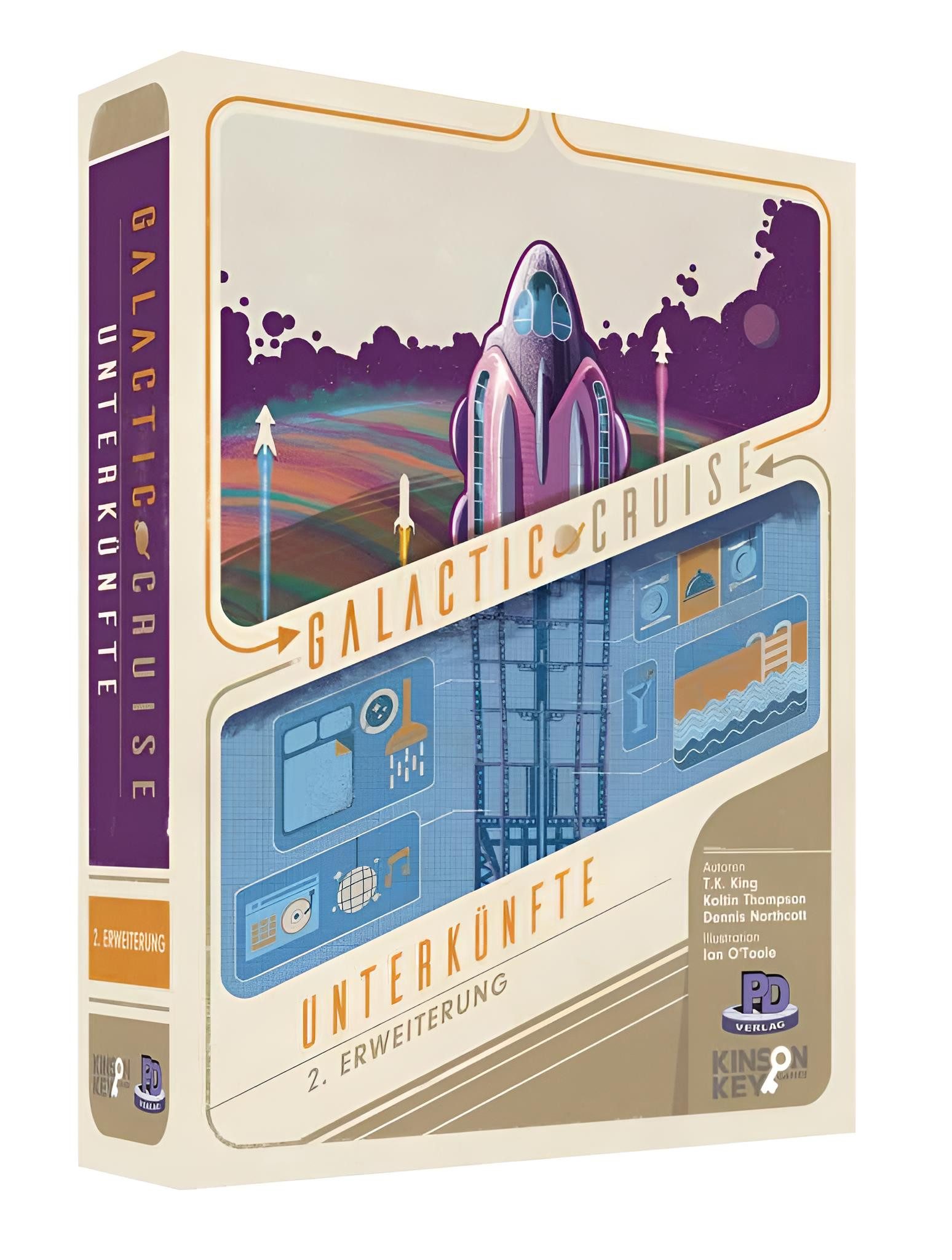 PD-Verlag Spiel Galactic Cruise - Unterkünfte [2. Erweiterung]