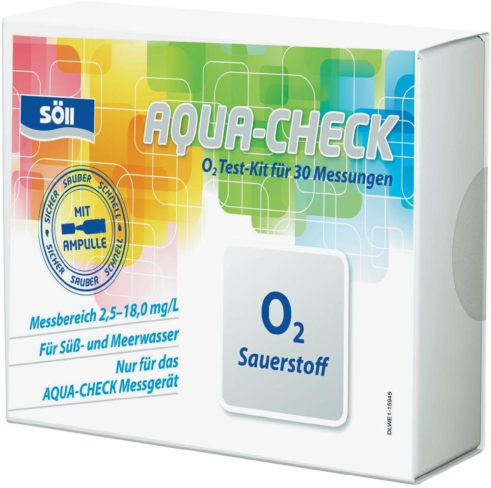 SÖLL Wasserteststreifen »Söll Sauerstoff 30 Tests für AQUACHECK