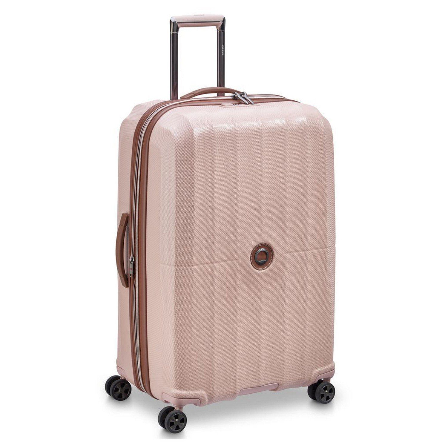 77 Trolley St Tropez - Delsey 4 erw., Rollen cm 4-Rollen-Trolley pink