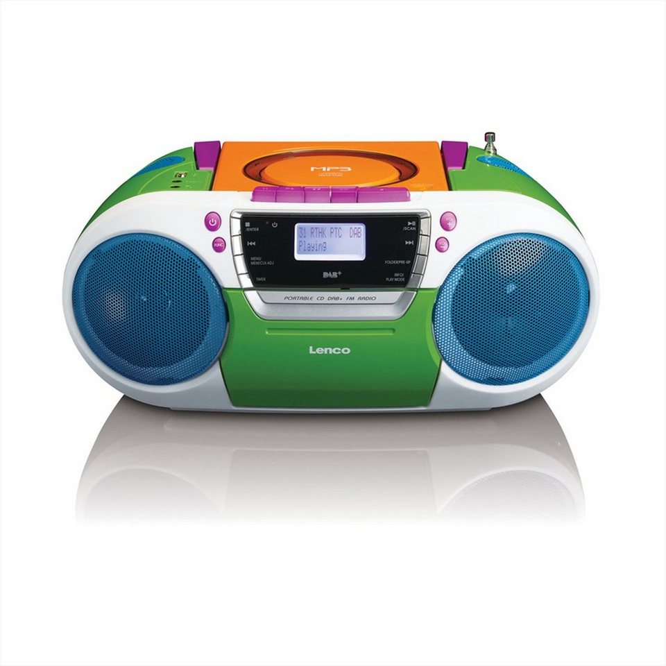Lenco DAB+ Kinder Radio SCD-681 Digitalradio (DAB) (Bunt)