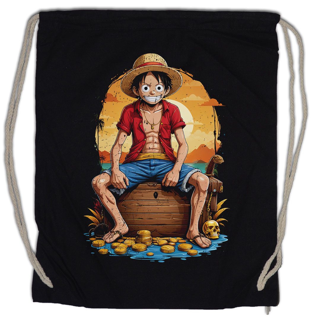 Urban Backwoods Turnbeutel Monkey Smile Ruffy Turnbeutel One Pirate Adventure Anime Piece D Luffy (1-tlg), Treasure Pirates Series Serie