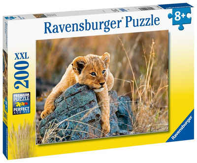 Ravensburger Puzzle 200 Teile Ravensburger Kinder Puzzle XXL Kleiner Löwe 12946, 200 Puzzleteile