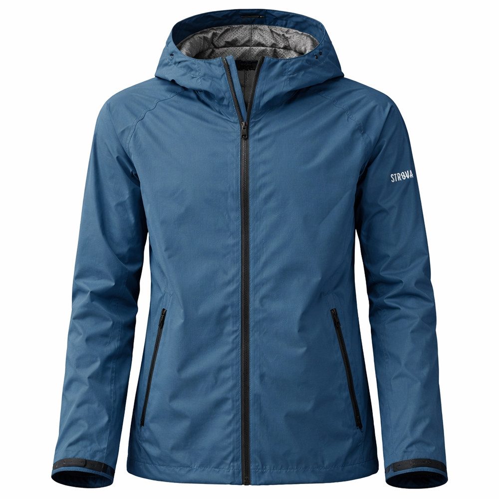 Skratta Hardshelljacke STROVA - Herren 2,5 Hardshell Outdoor- Jacke 15K Regenjacke, navy