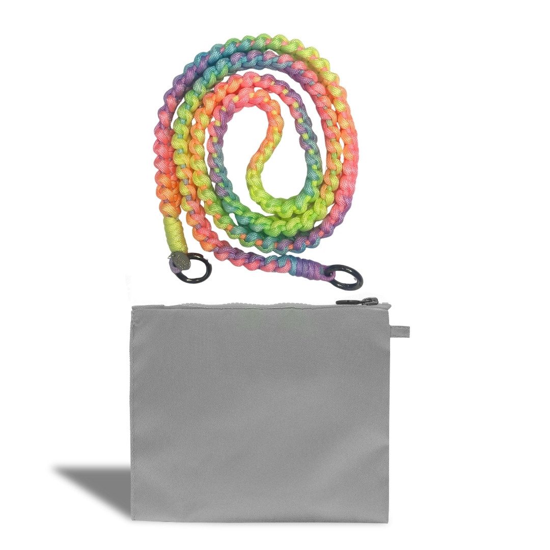 modulabag Umhängetasche modulabag® Minitasche mit geflochtenem Gurt - in verschiedenen Farben, Reißverschluss